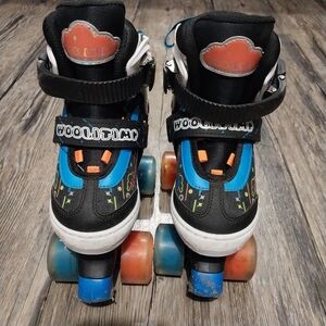 Woolitime Adjustable Roller Skates Girl & Boys Sz Toddler Small Light Up Skates
